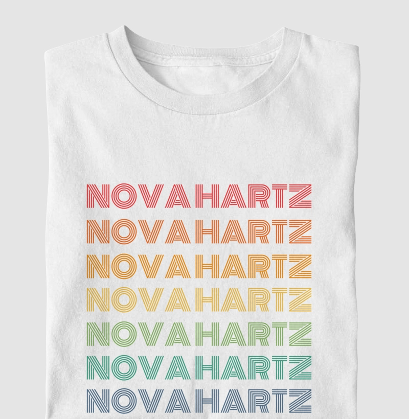 Nova Hartz Letreiro Retrô
