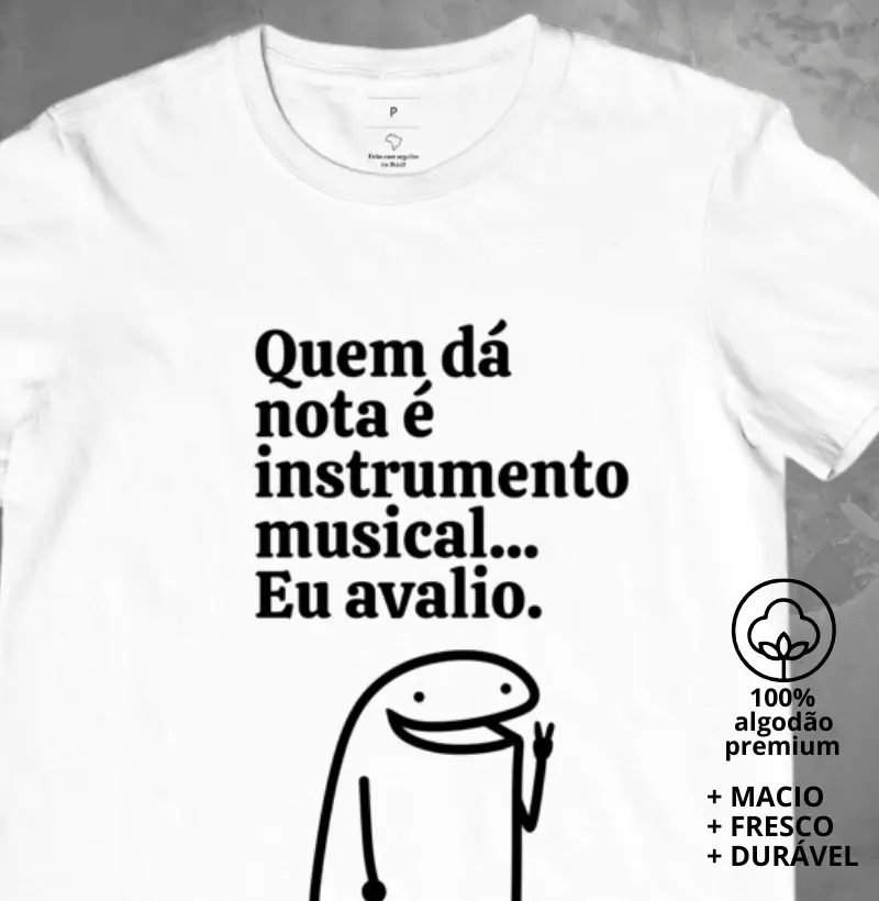 Camiseta Eu Avalio