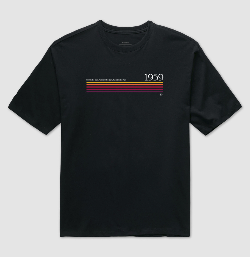 Born 1959 - Oversized 