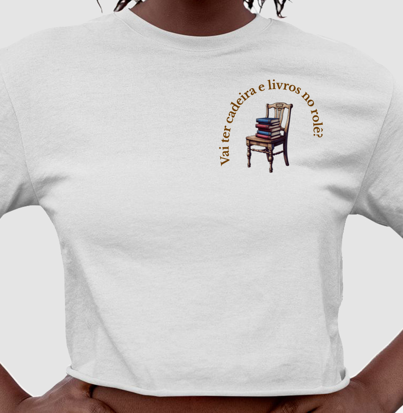 Camiseta Cropped - Rolê