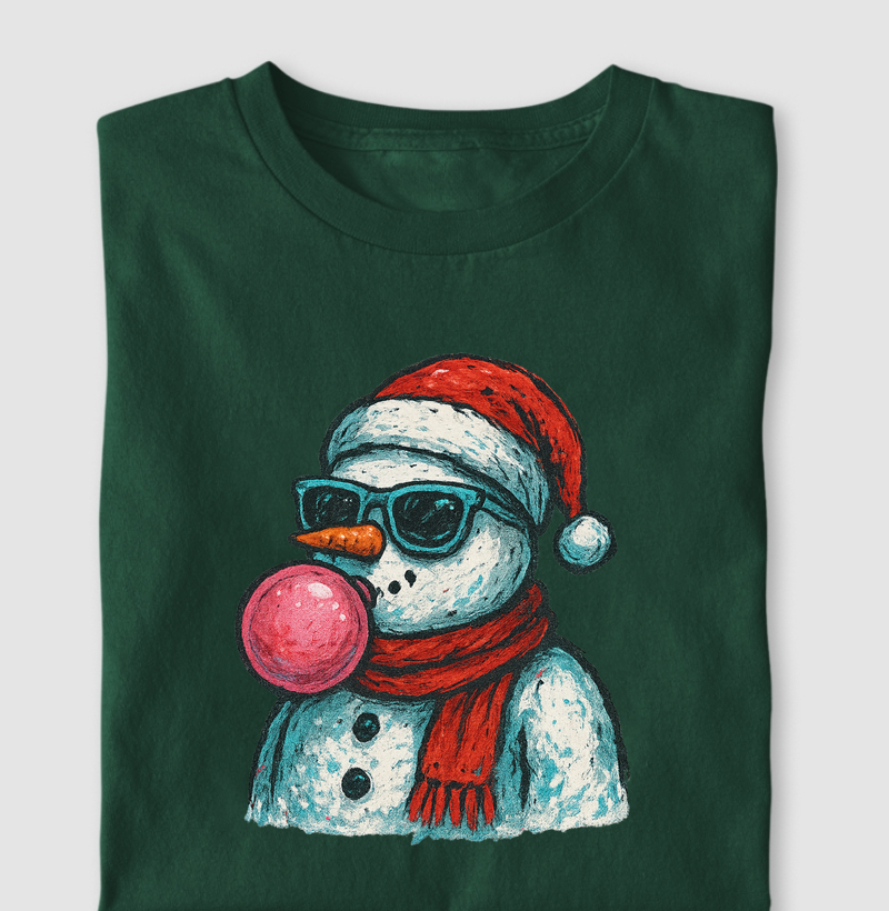 Camiseta -  Bonece de Neve