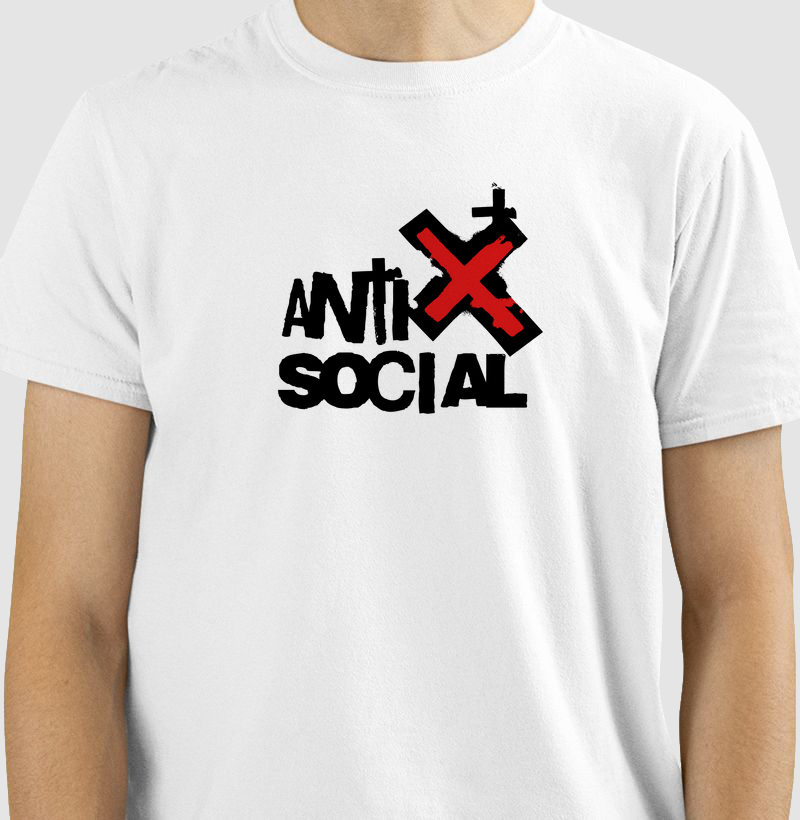 Antissocial: Camiseta - Atitude e Originalidade para Todos os Momentos