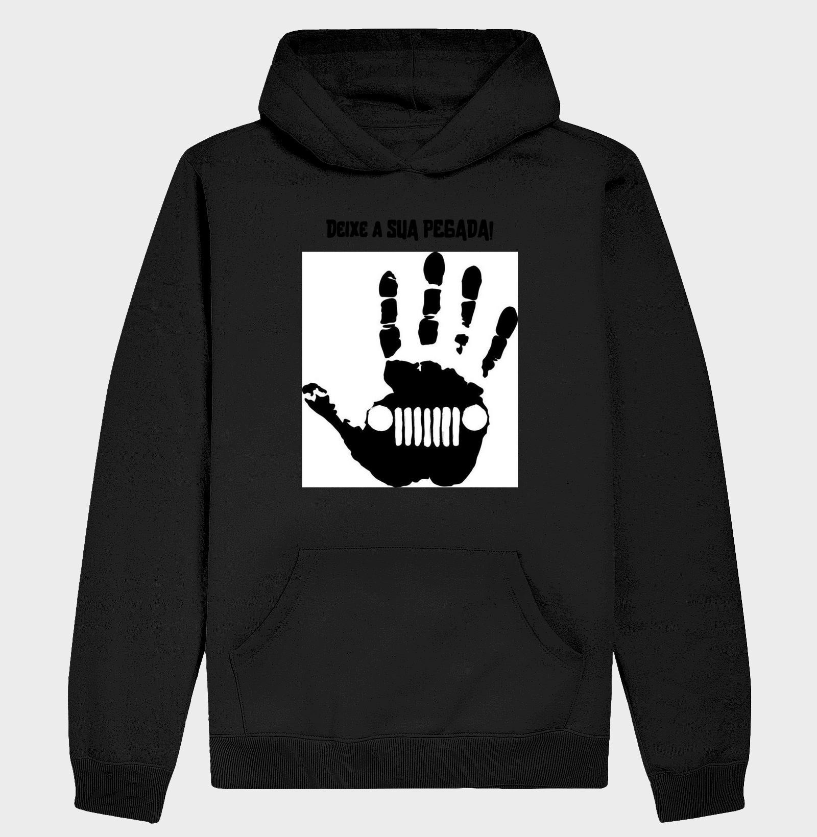 Estampa “Deixe a Sua Pegada - Jeep Black"