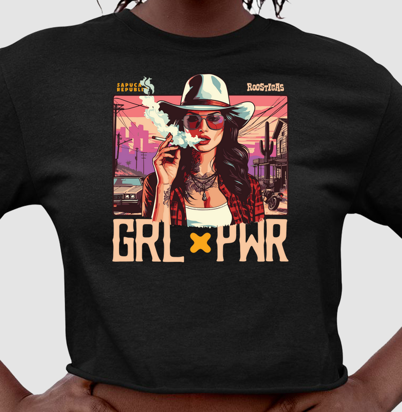 Cropped Girl Power Roosticas