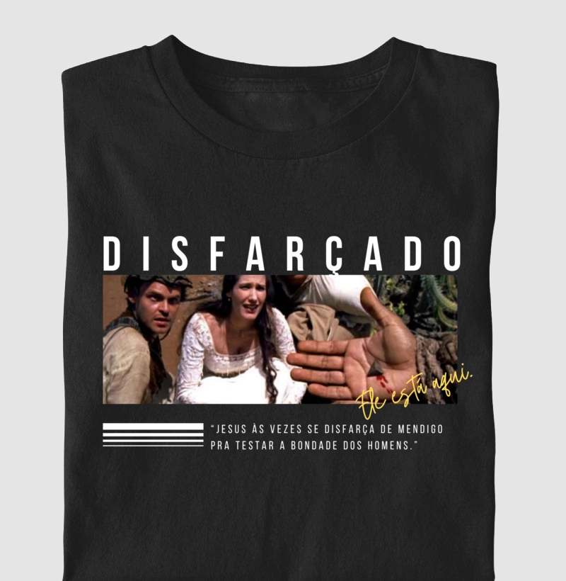 Camisa - Ele está aqui