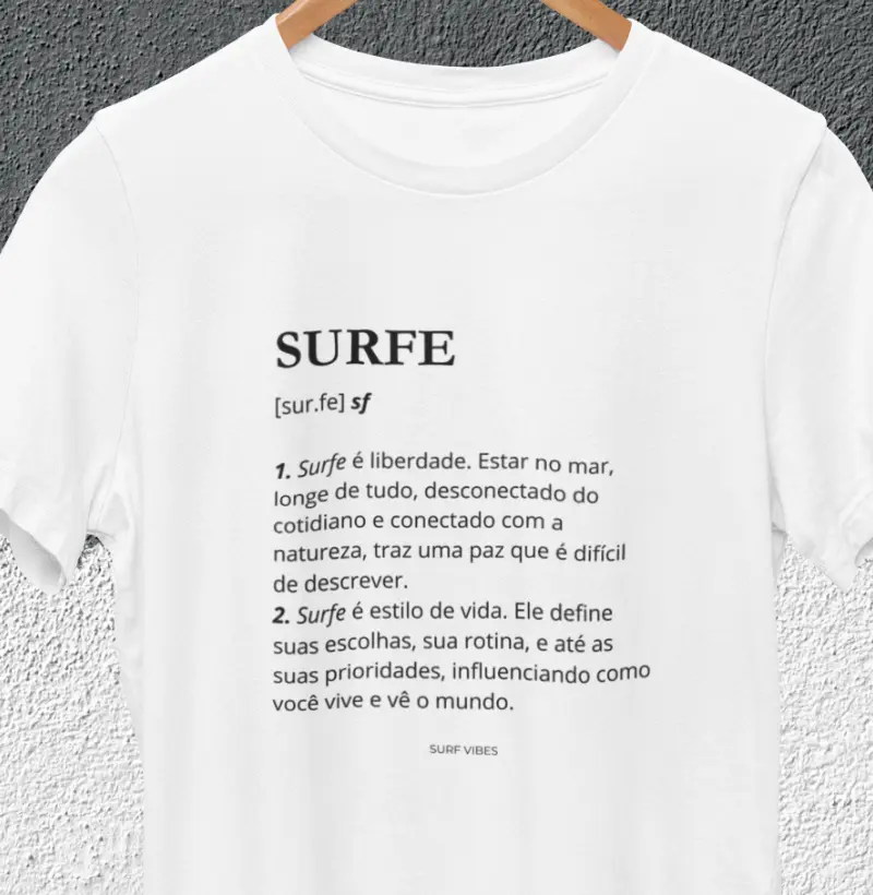 Dicionário: Surfe