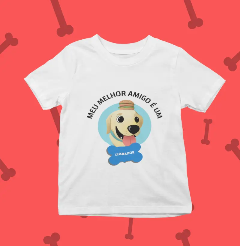 Meu melhor amigo é um Labrador kids