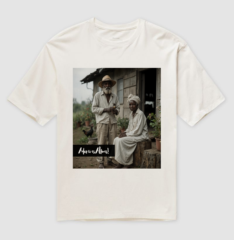 Camiseta - Casal de Pretos-Velhos - Imagem 2