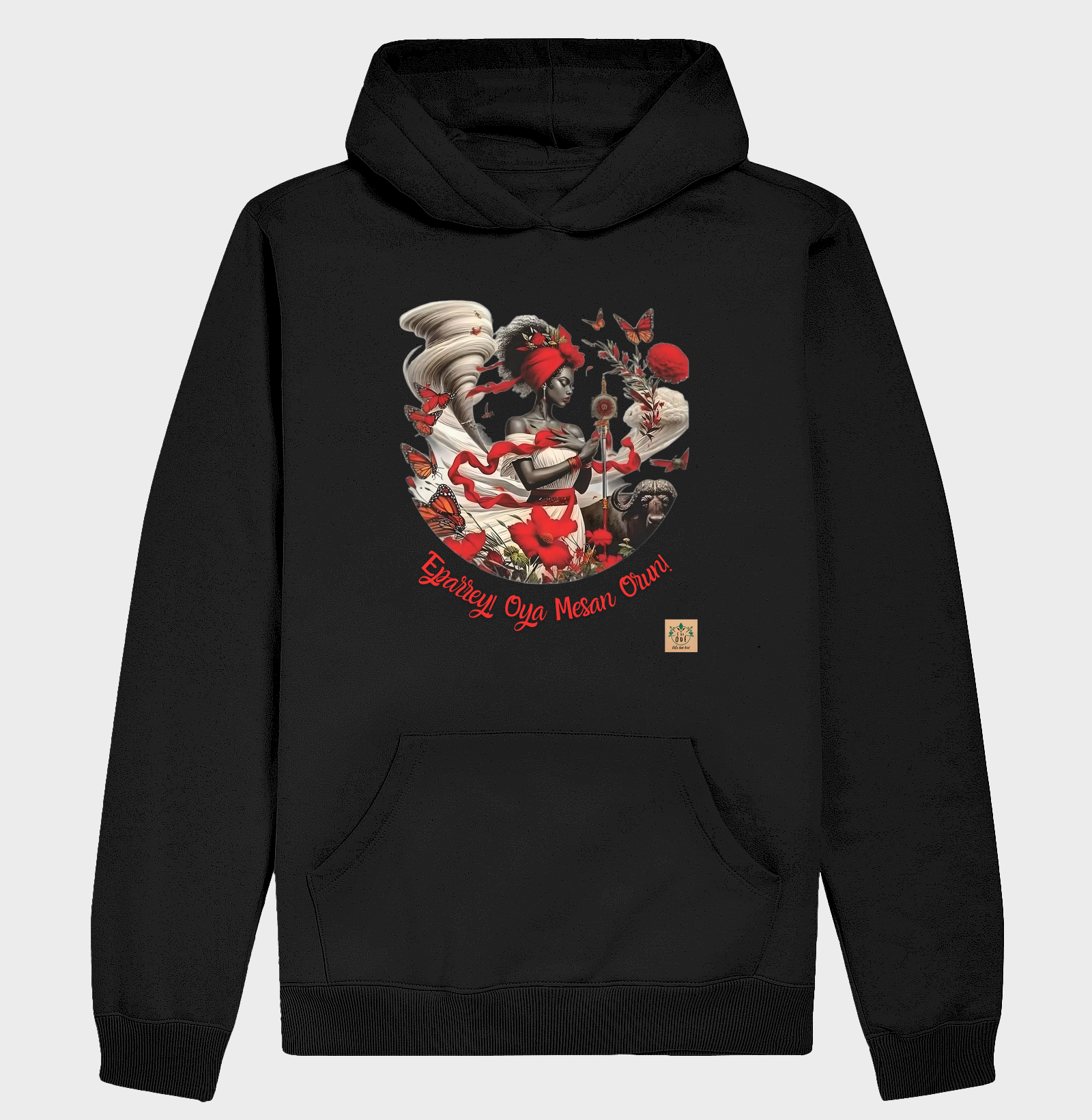 Moletom Hoodie - Oyá - Inspiração