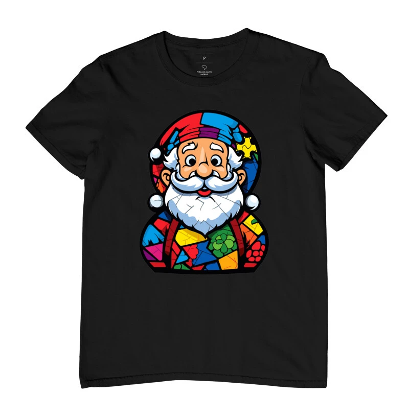 Camiseta Vitral do Bom Velhinho