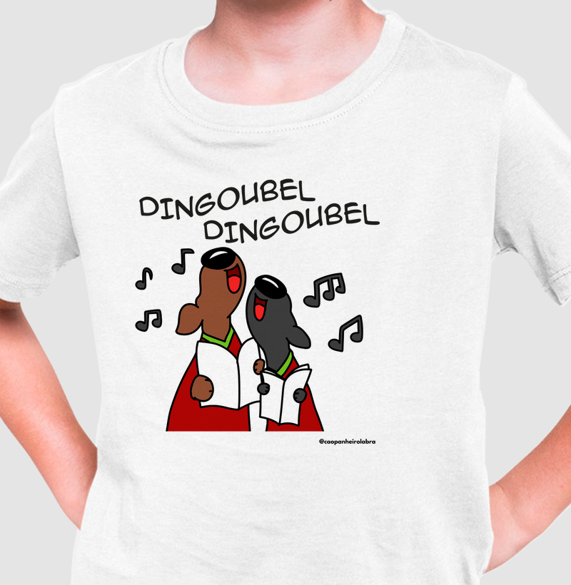 Camiseta infantil Dingou Bell