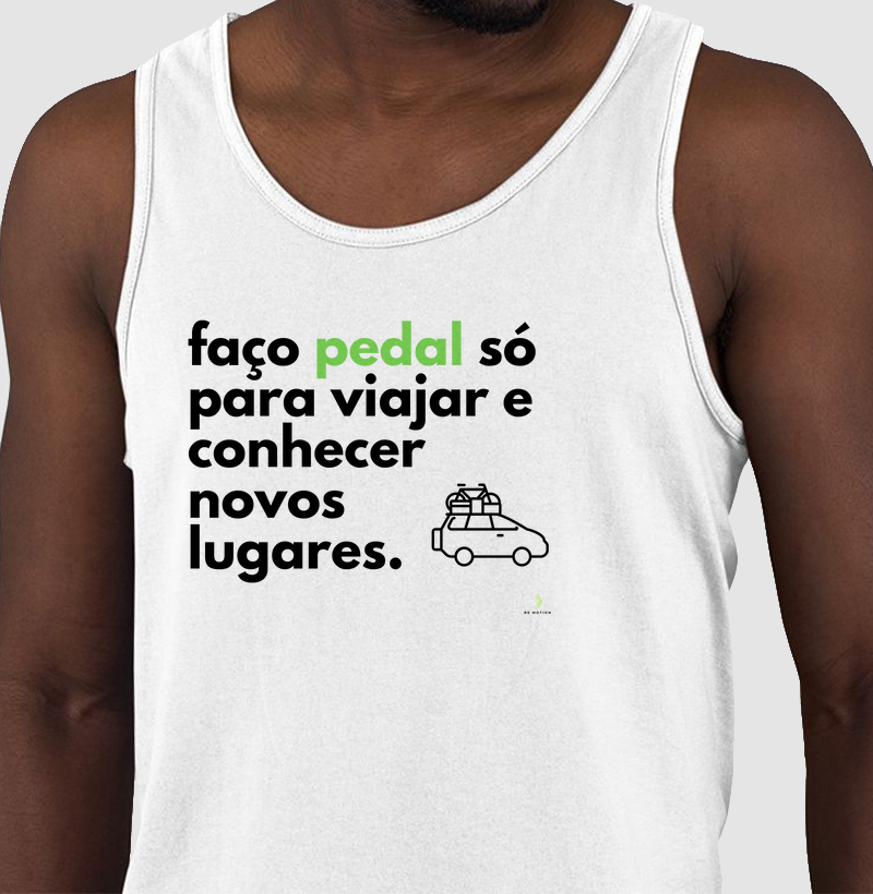 Pedalo para viajar e conhecer novos lugares