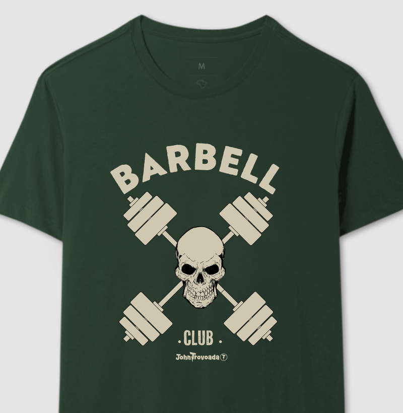 Camiseta Barbell Club Skull