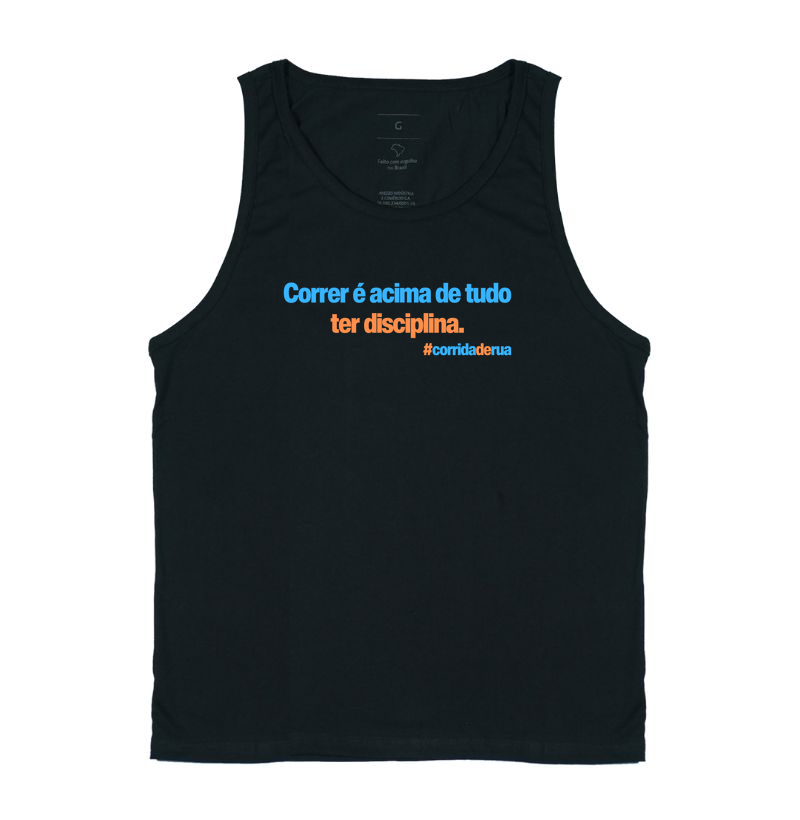 Correr é acima de tudo ter disciplina