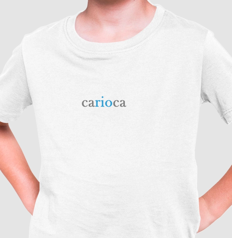 Camiseta Infantil Carioca