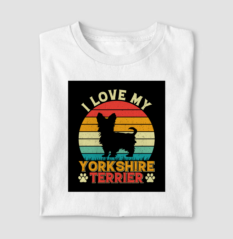 Camiseta Yorkshire Retrô