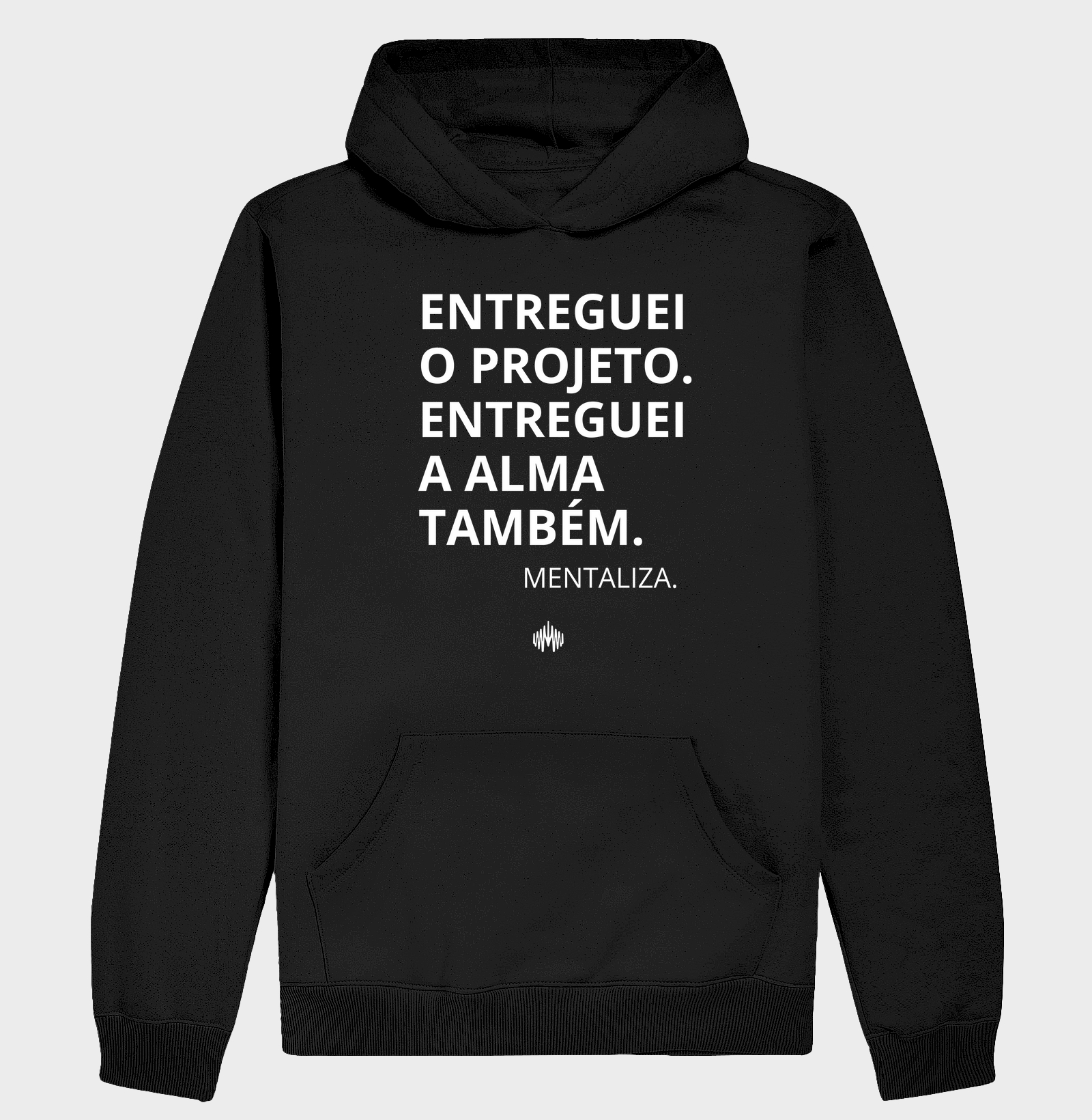 Entreguei o projeto. Entreguei a alma também.
