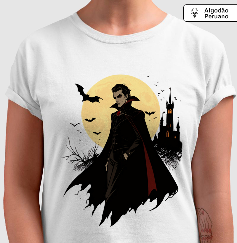 Camiseta Algodão Peruano Senhor das Trevas