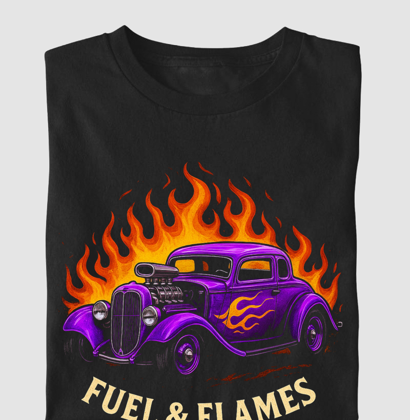 FUEL FLAMES PURPLE