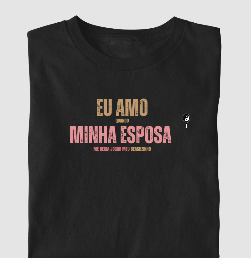 Eu amo quando minha esposa me deixa jogar meu beachzinho