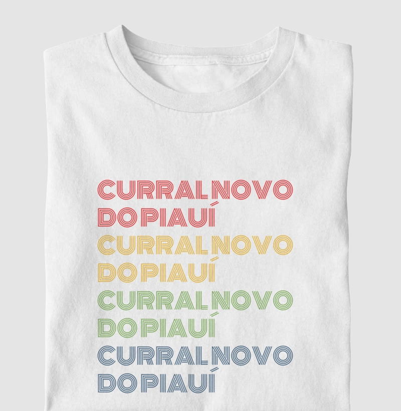 Curral Novo do Piauí Letreiro Retrô