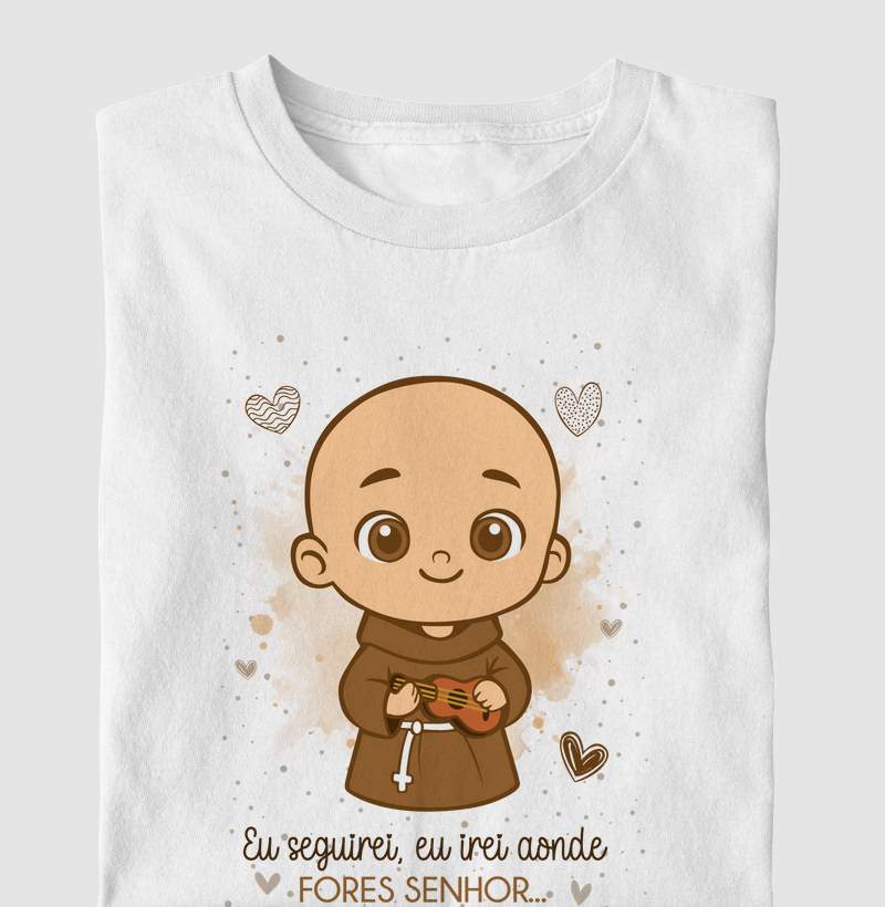 Camiseta Frei Gilson - Eu Seguirei