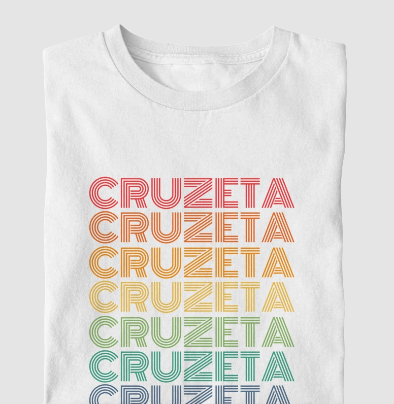 Cruzeta Letreiro Retrô