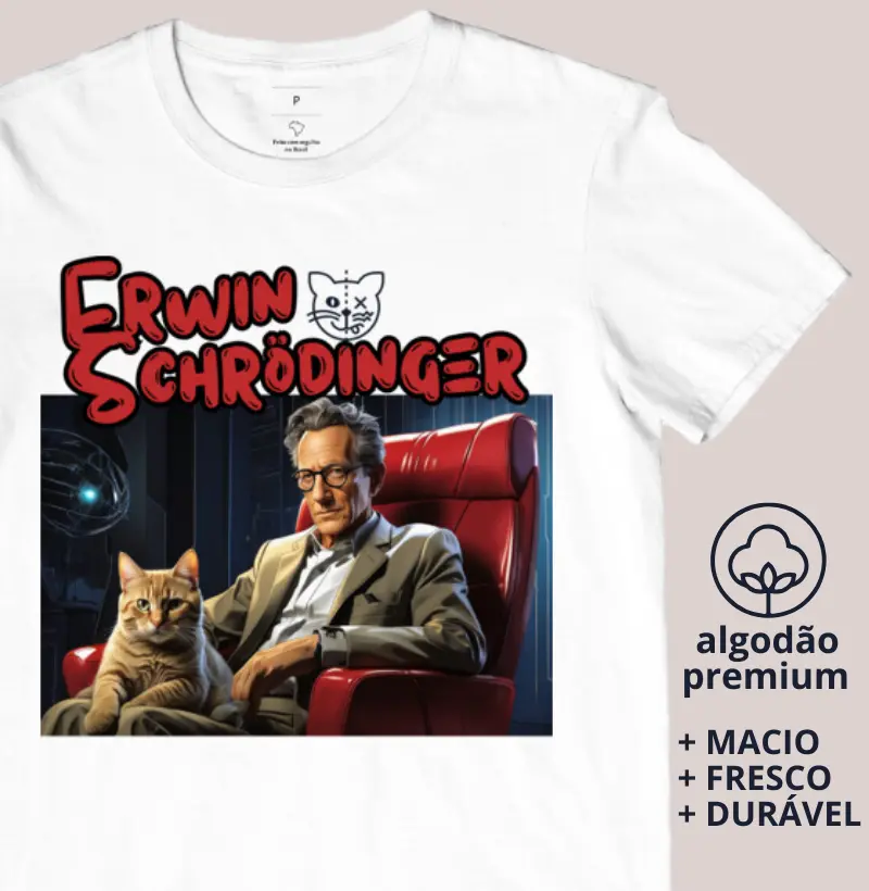 Camiseta Erwin Schrodinger