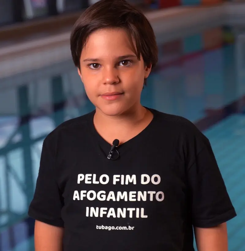 Camiseta mini infantil | PELO FIM DO AFOGAMENTO INFANTIL