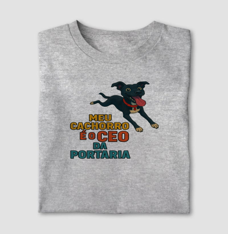 Camisa “CEO da Portaria” – Vira-Lata Edition