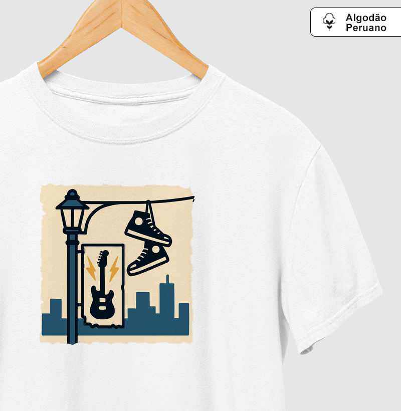 Camiseta Peruana Rock na Esquina | Posto80