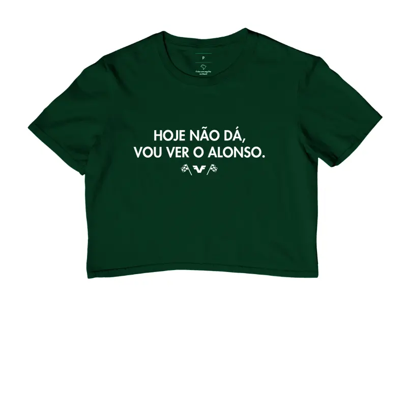 Cropped Hoje Não Dá, Vou Ver o Alonso