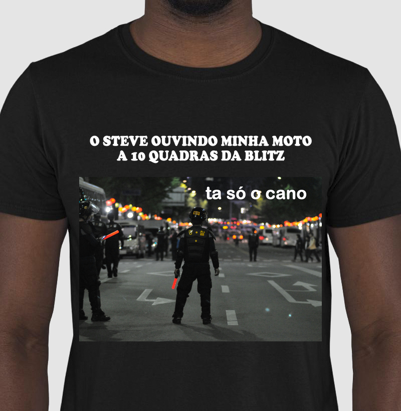 Ta só o cano ó