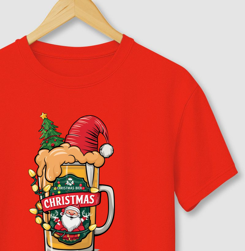 Camiseta Christmas Bier