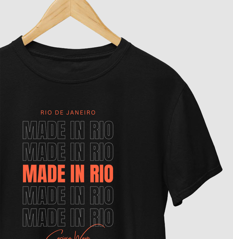 Camiseta Made In Rio