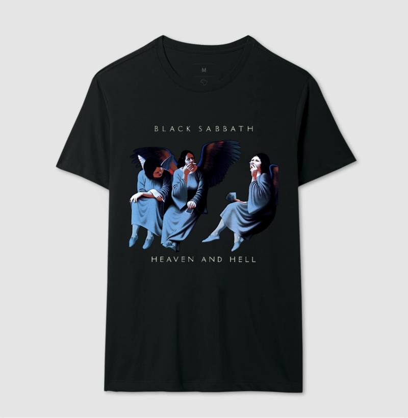Camiseta Black Sabbath - Heaven and Hell
