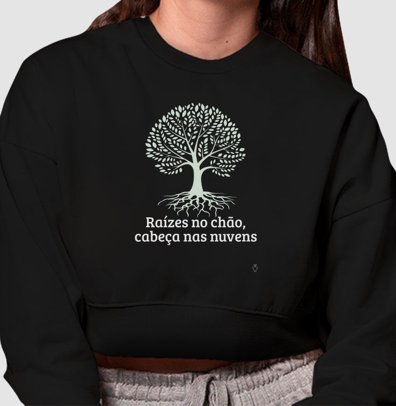 Raízes no chão, cabeça nas nuvens