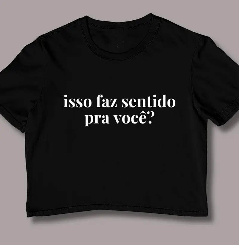 Isso faz Sentido pra Você?