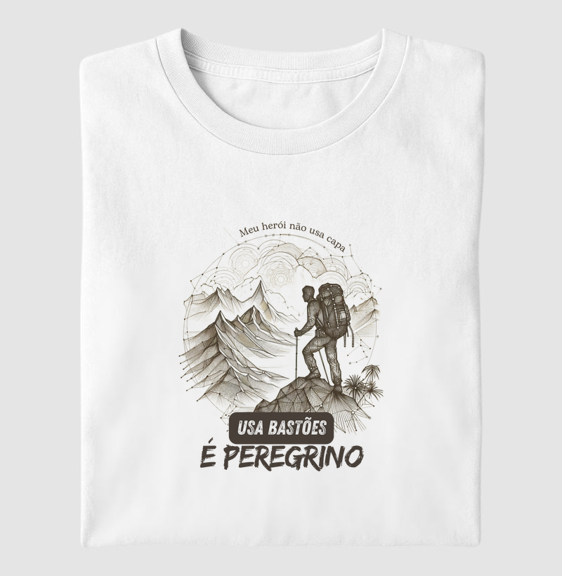 Meu Herói Usa Bastões, é Peregrino