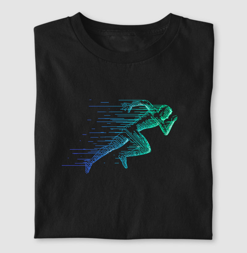Camiseta Desenho Run