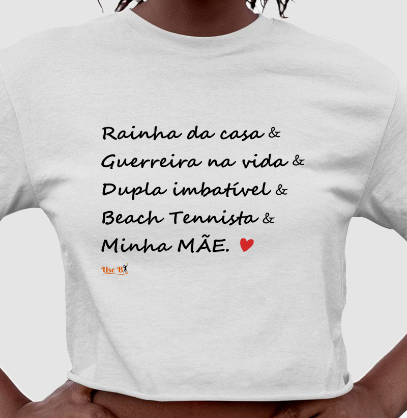 Minha mãe Beach Tennista