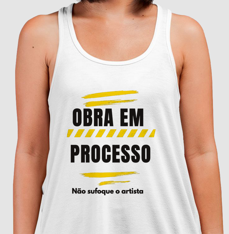 Obra em processo