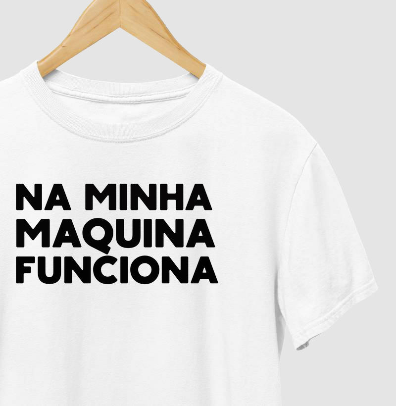 Na minha máquina funciona