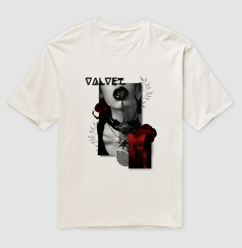 Camiseta Oversized Valvet