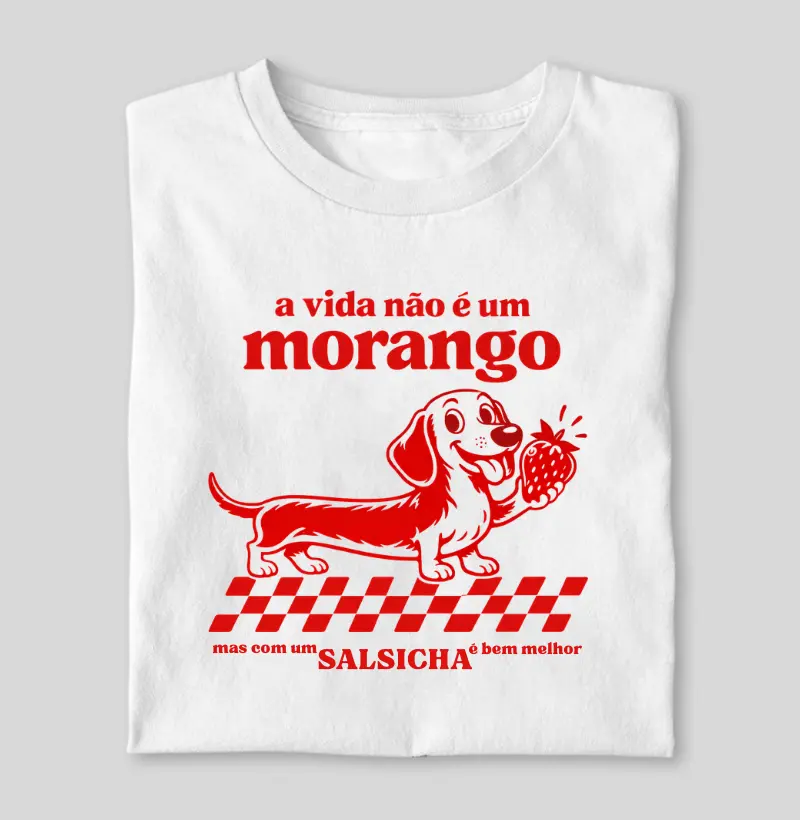 A vida não é um morango