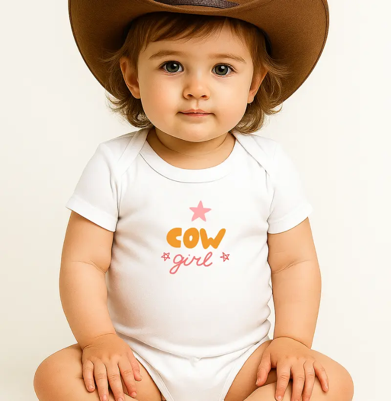Body infantil cowgirl