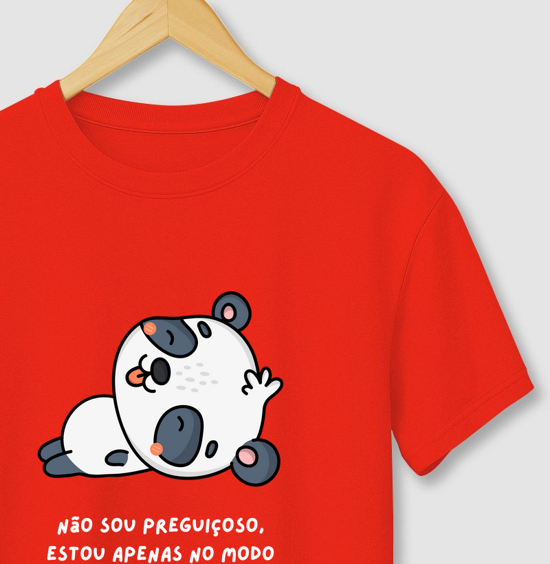 Panda Relaxado: Modo Economia Ativado