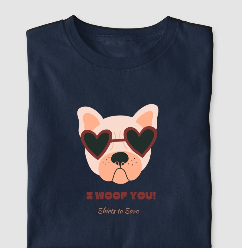 Camiseta I woof you