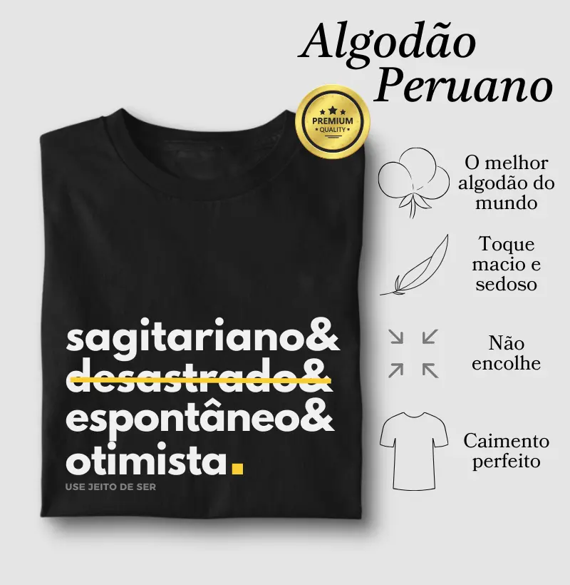 Sagitariano sim desastrado não