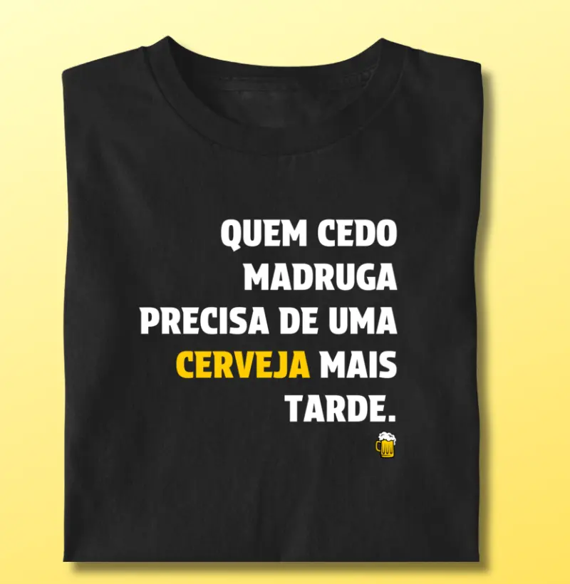 Quem cedo madruga